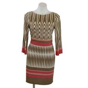 Jessica Howard Women Extra Large Dress Beige 02439